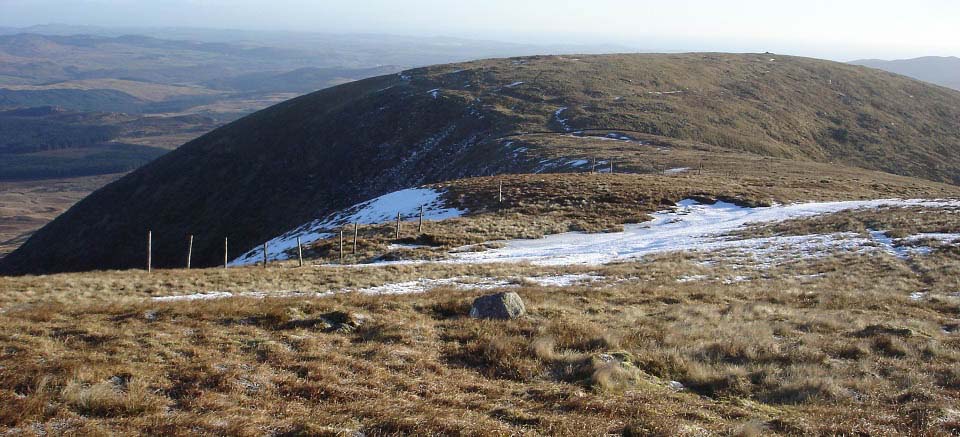 Knee of Cairnsmore north side image