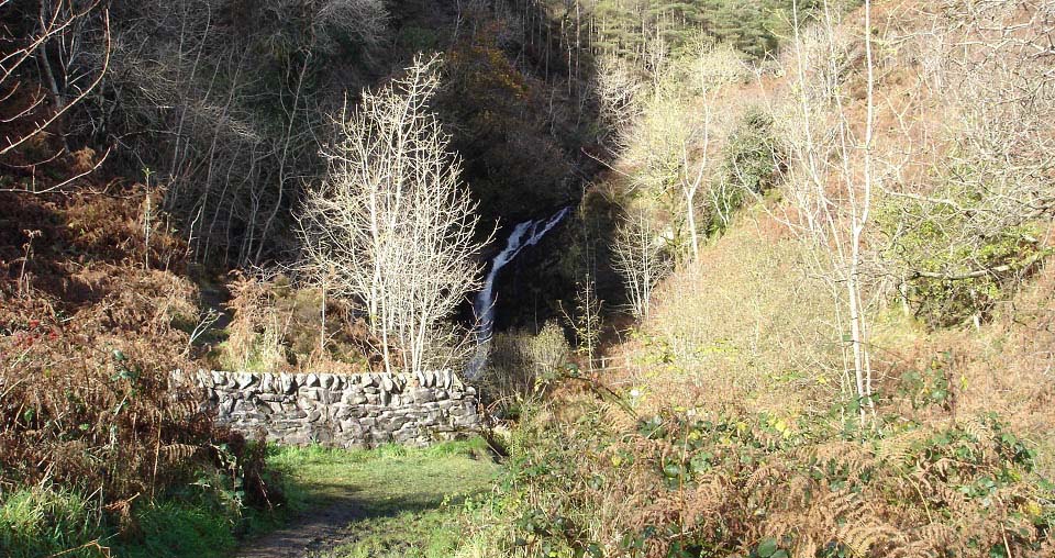 Grey Mares Tail waterfalls Galloway image