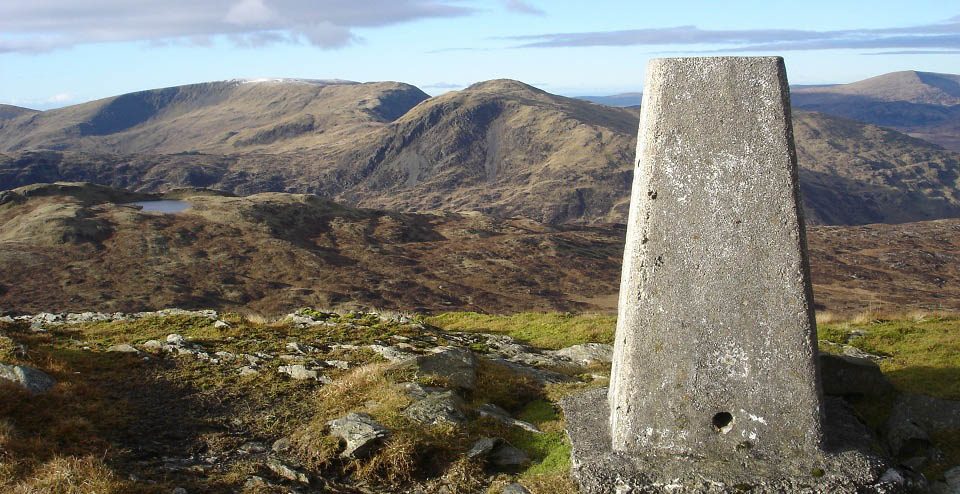 Millfore view west to Culleywee and Lamachan hills image